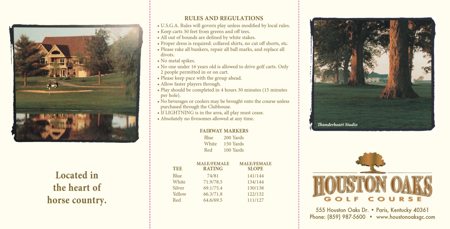 Golf Course Houston Oaks Golf Course