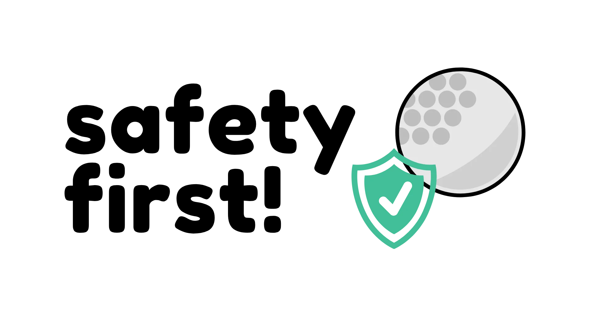 Safety first! Important course announcement