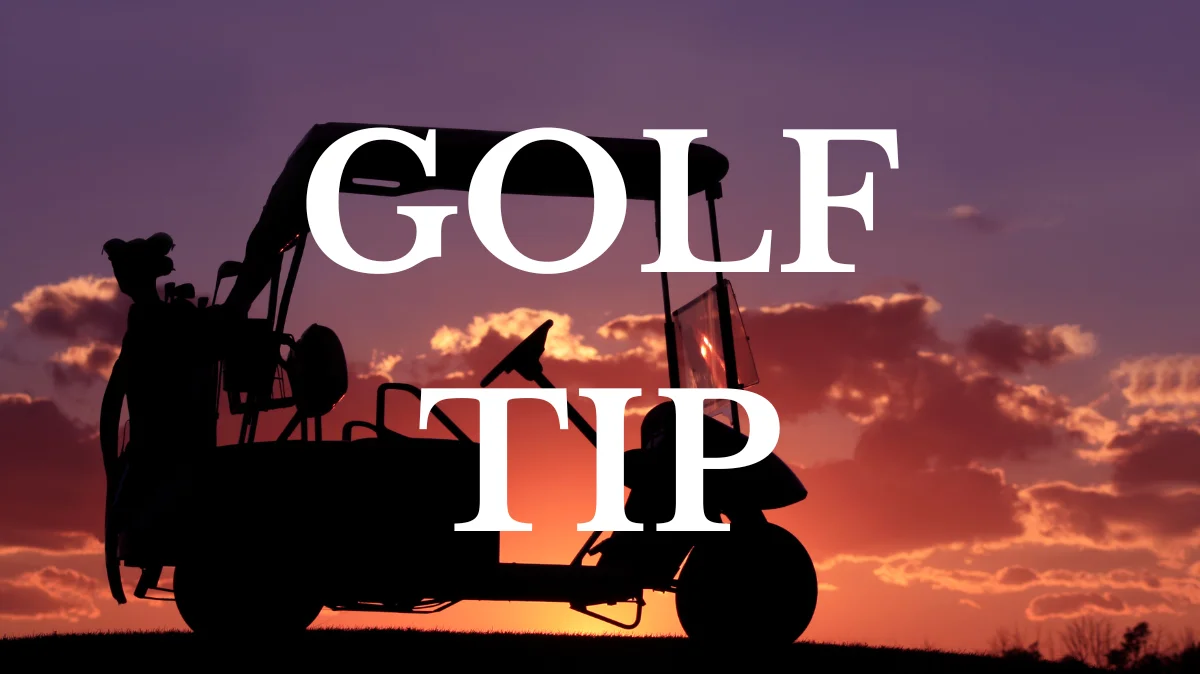 GOLF TIP: BALL SLICING