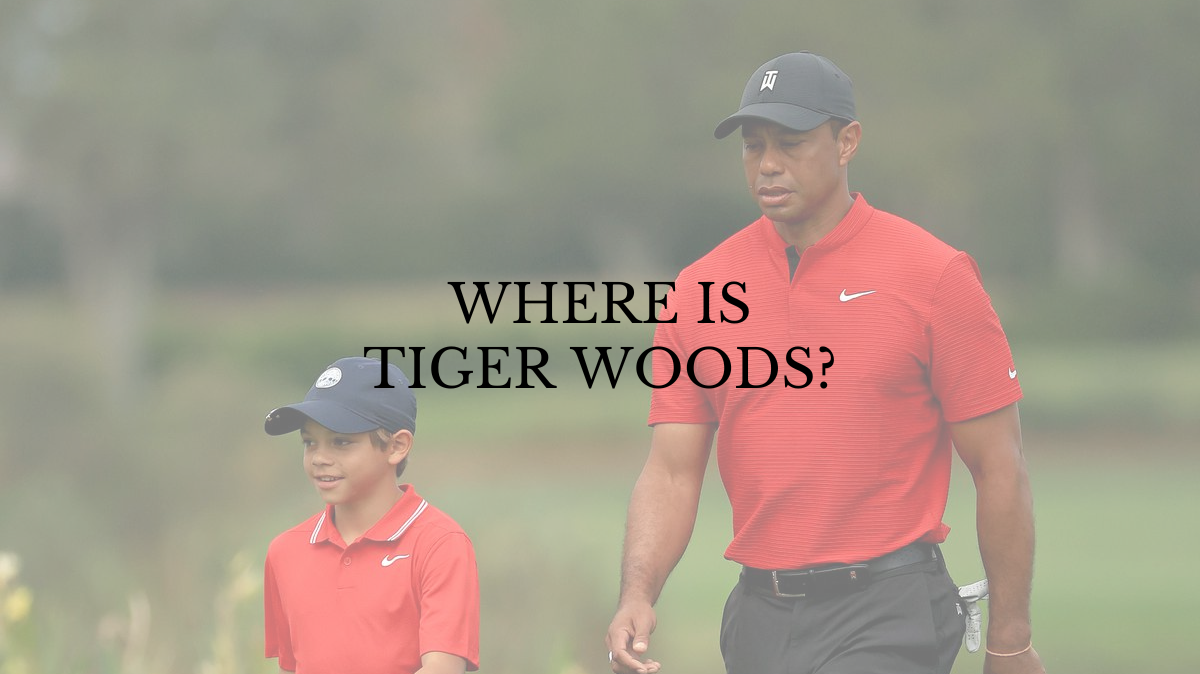 Where is Tiger Woods? Busy caddying for his son Charlie’s career-low round
