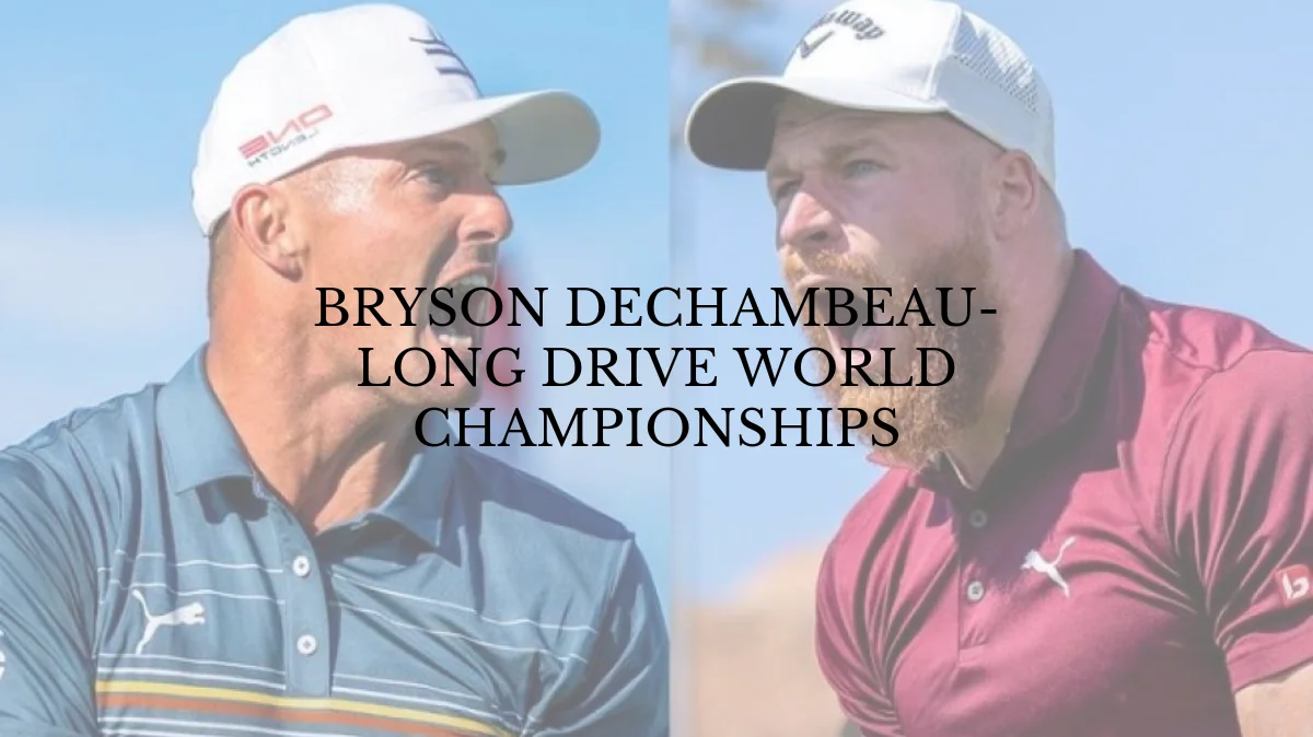 Bryson DeChambeau nearly pulls off epic upset in long drive World Championships